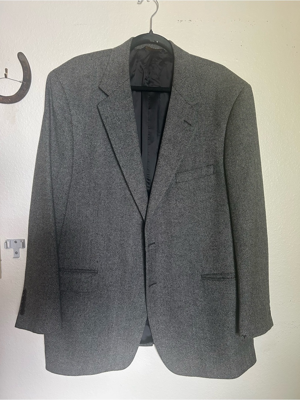 Brooks Brother’s Gray Herringbone Blazer